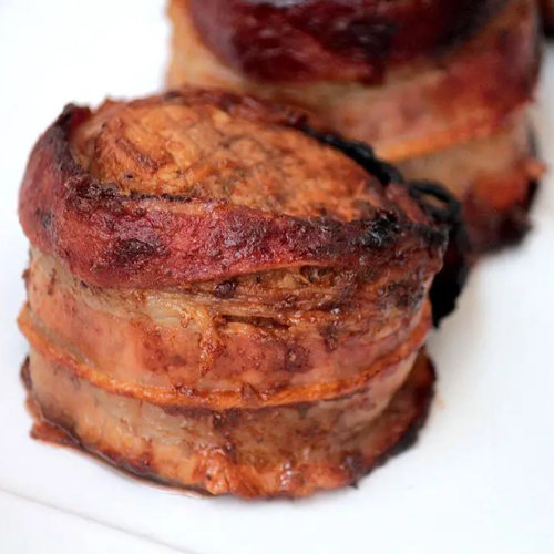 Filé Suíno com Bacon